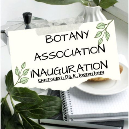 Botany Association Inauguration