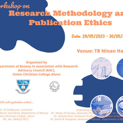 Workshop on Research Methodology and Publication Ethics