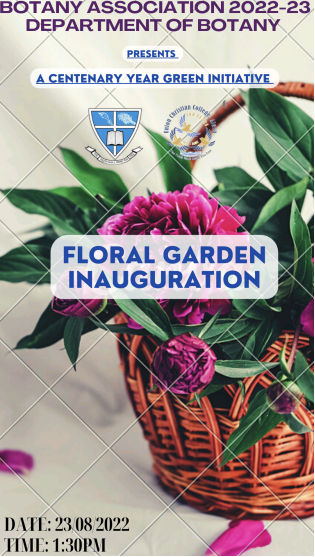 Inauguration of Floral Garden