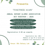 Annual Botany Alumni Association Get Together