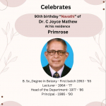 90th Birthday Celebration of Dr. Joyce Mathew