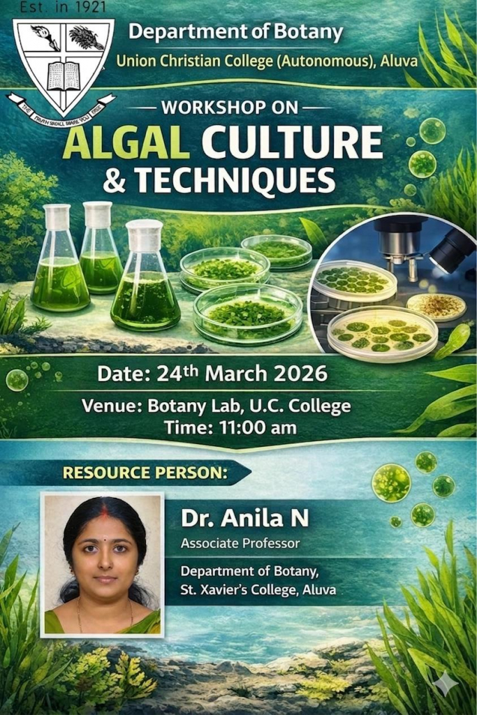 Workshop on Algal Culture and Techniques