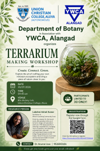 Terrarium Making Workshop