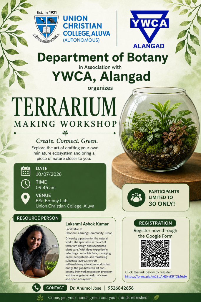 Terrarium Making Workshop